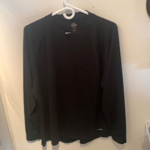 Sharp Black Polartech Longsleeve black Shirt Red Head SZ 2XL - Picture 1 of 6